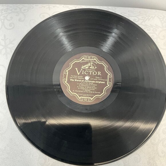 The Worst Of Jefferson Airplane Vinyl Record Album 1970 Gatefold RCA Victor LP - Picture 6 of 6